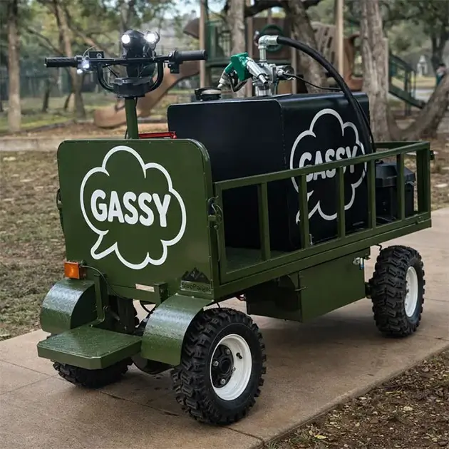 Portable fuel skid system with tank monitoring for bulk diesel delivery